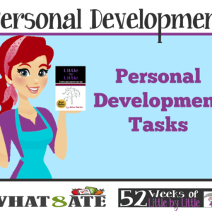Personal Development digital curriculum sample page for homeschool — A to Z for Moms Like Me