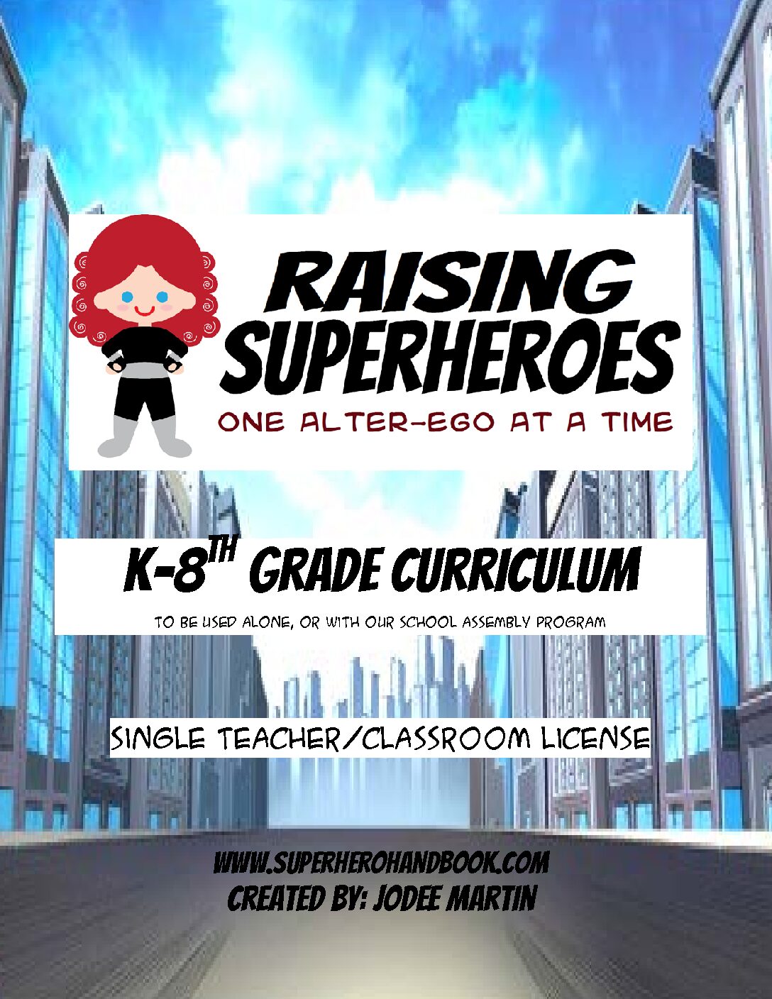 Raising Superheroes Curriculum digital curriculum sample page for homeschool — A to Z for Moms Like Me