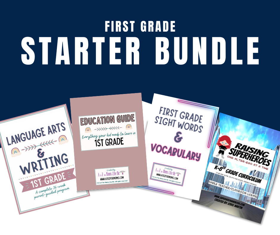 First Grade Starter Bundle